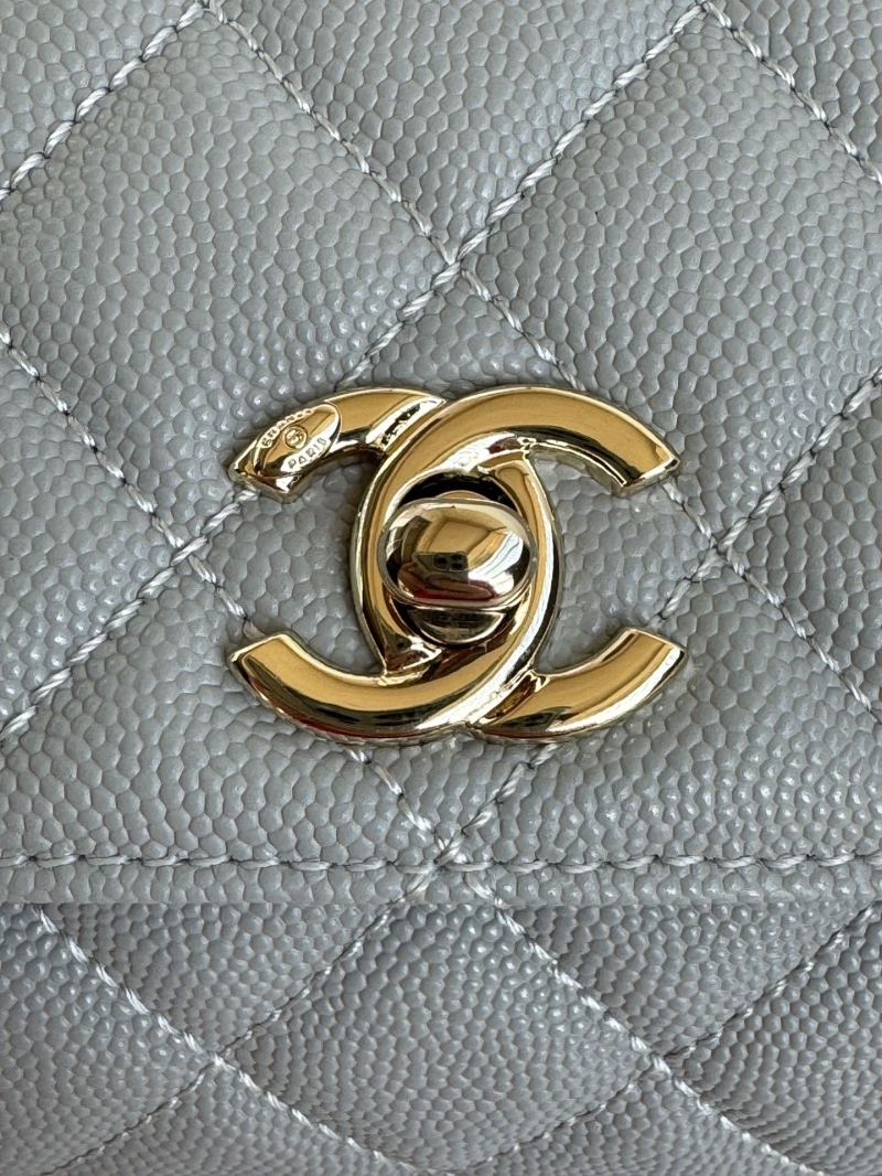 Ch**el top handle bags